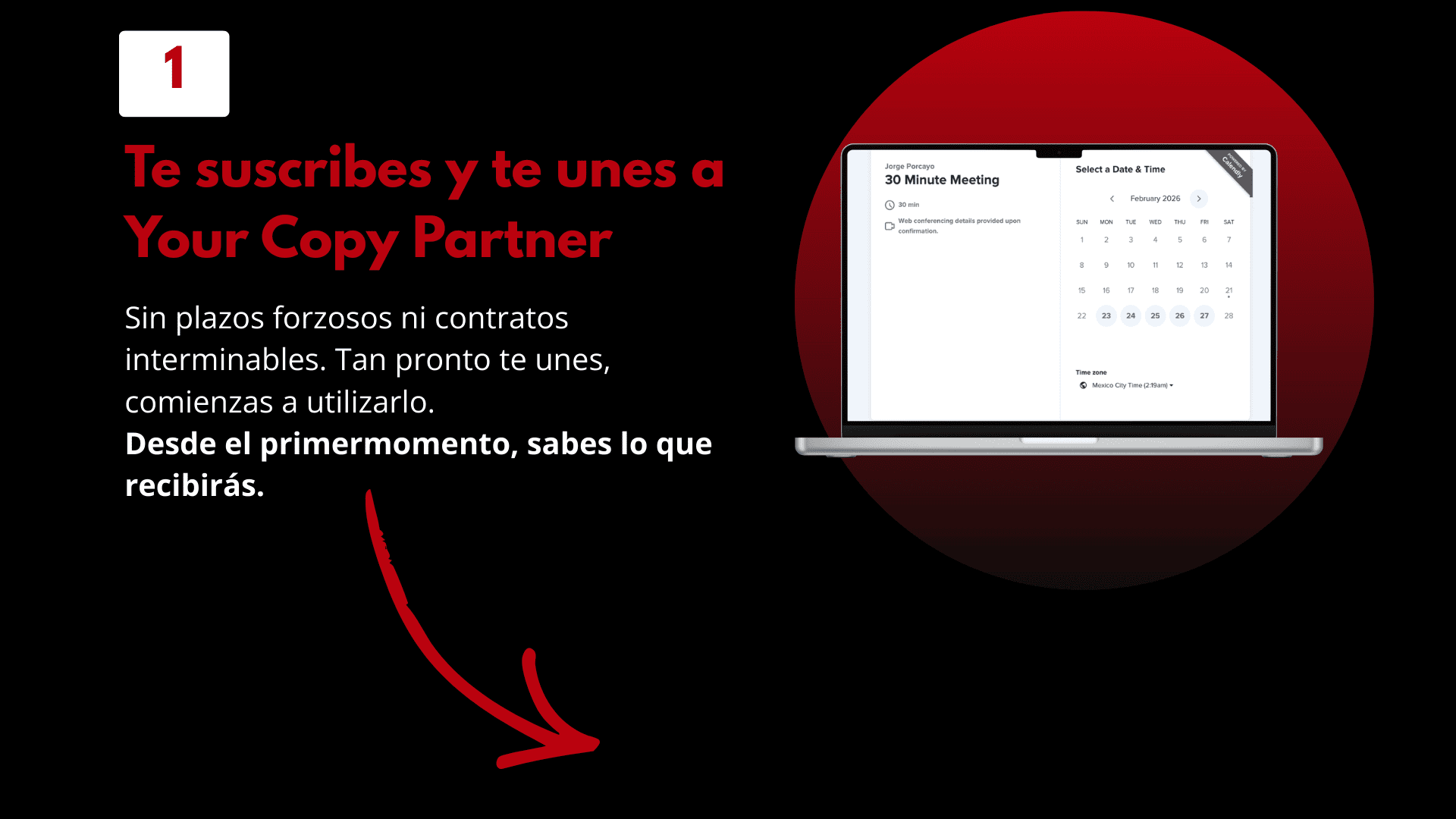 your copy partner paso 1